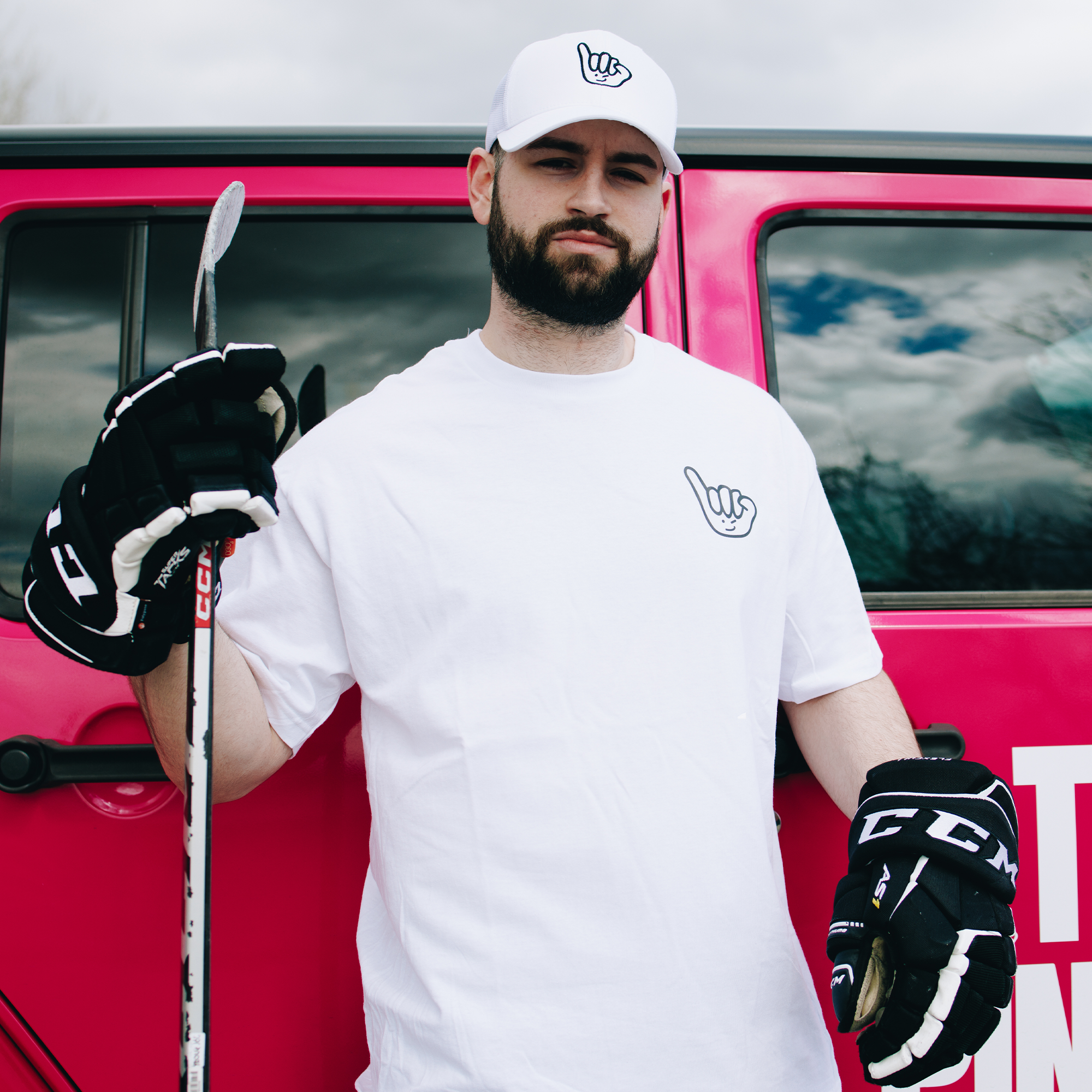 The Pinkies Hockey Club T-Shirt - White