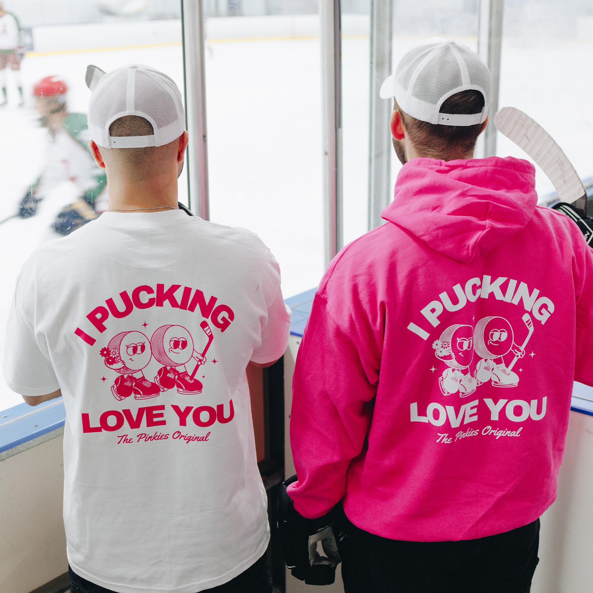 I Pucking Love You T-Shirt - White