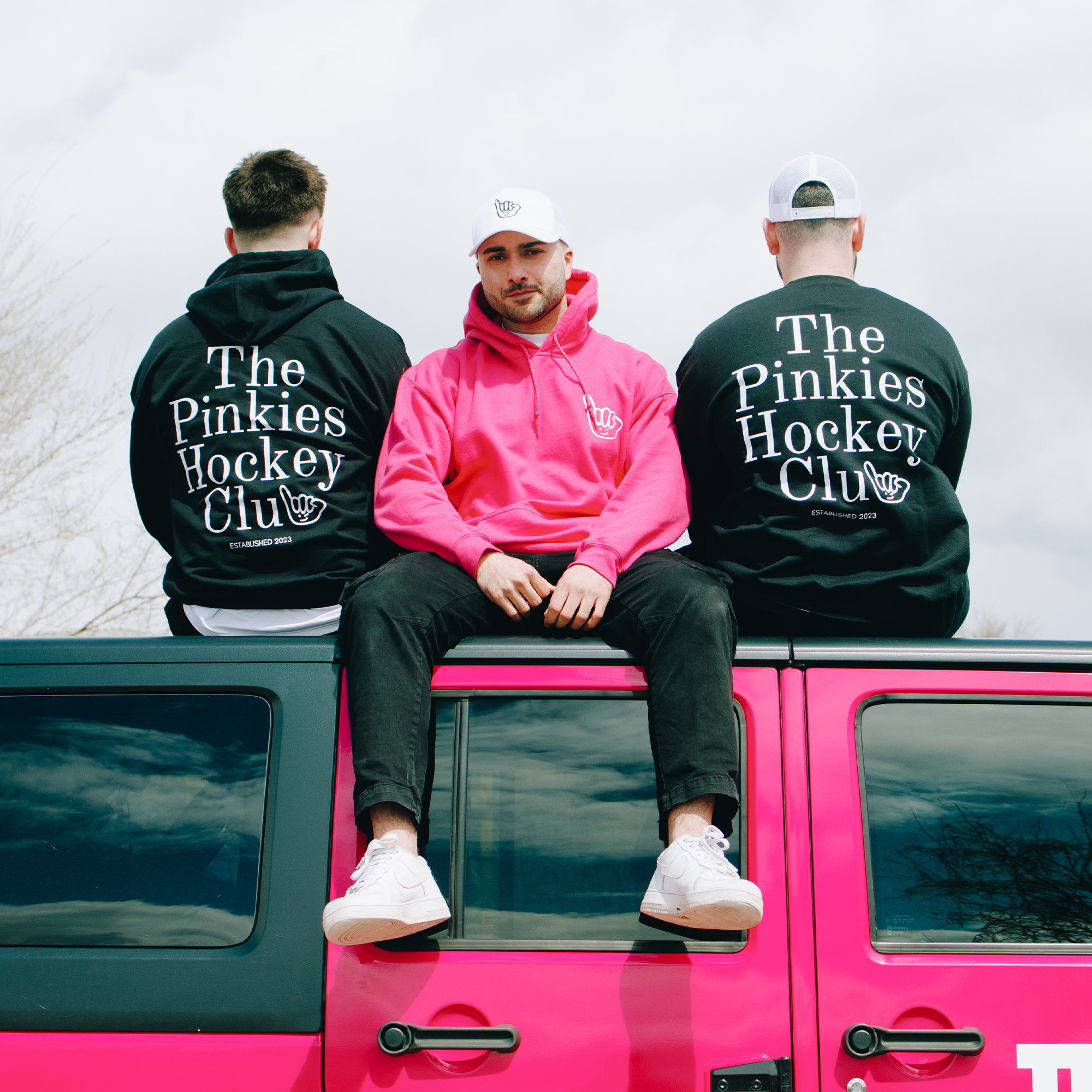 The Pinkies Hockey Club Hoodie - Pink