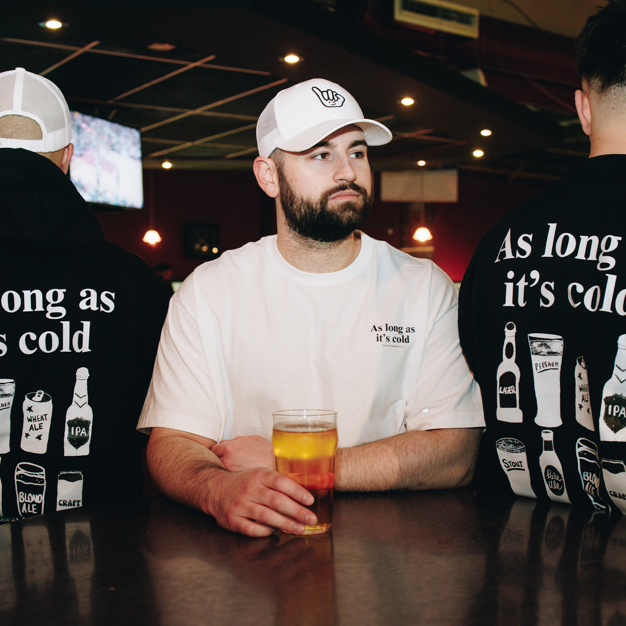 As Long As It's Cold Hoodie - Black