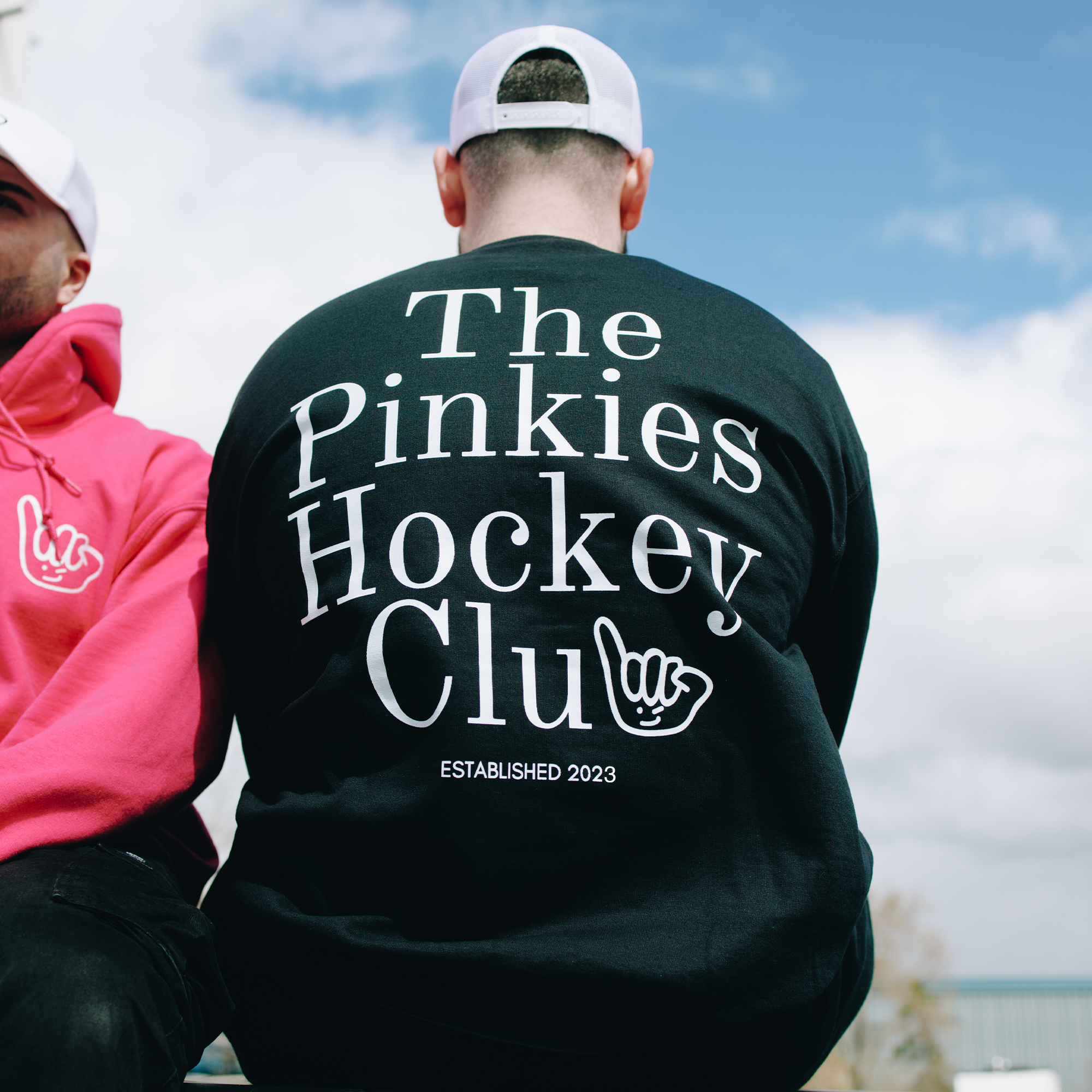 The Pinkies Hockey Club Crewneck - Black