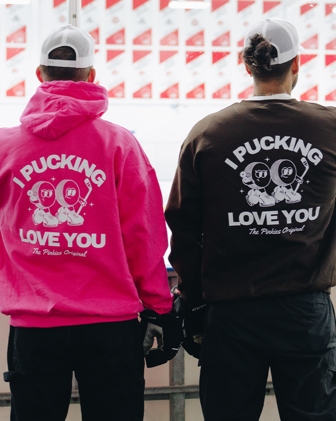 I Pucking Love You Crewneck - Black