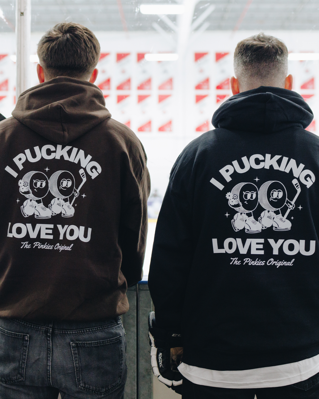 I Pucking Love You Hoodie - Black