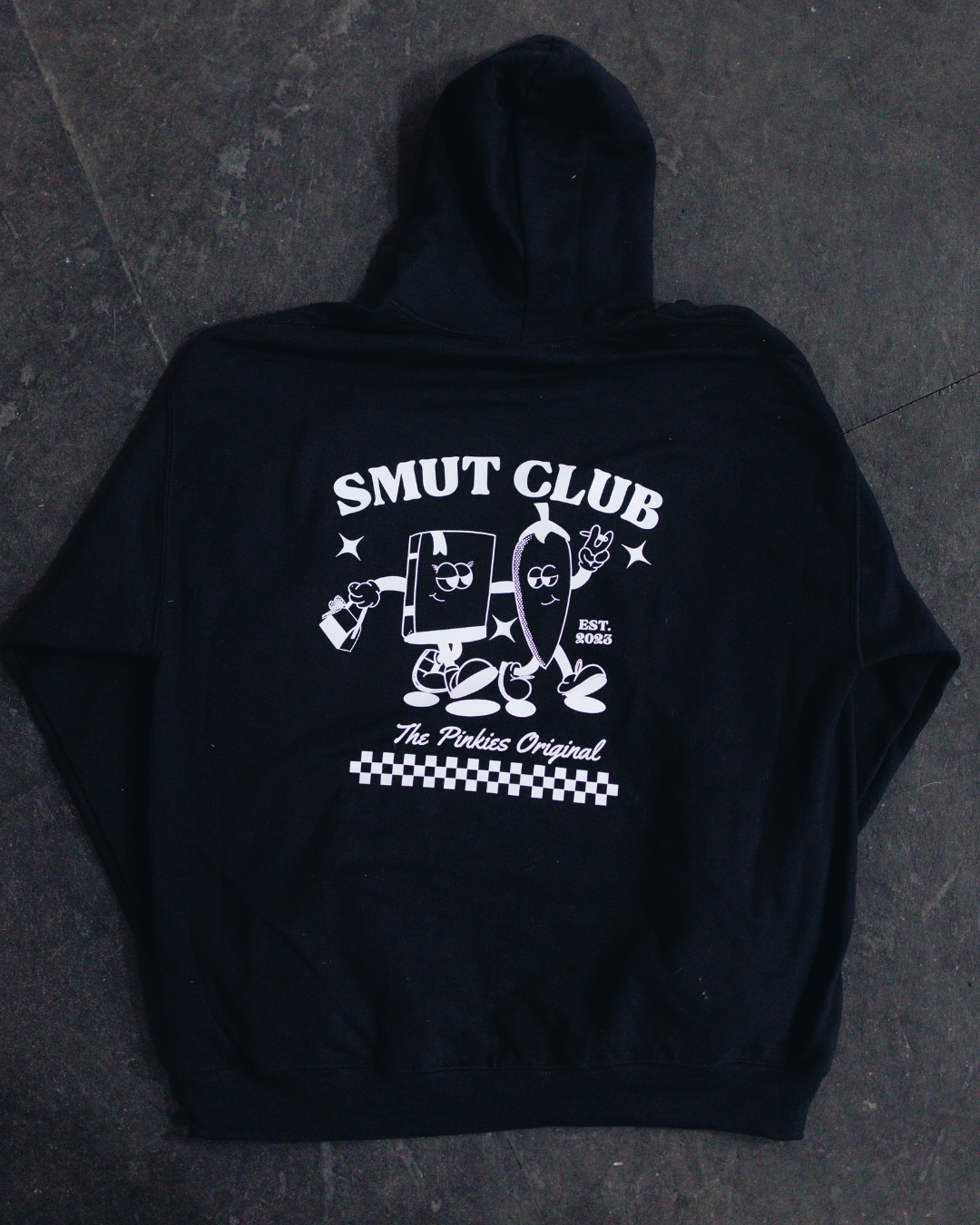 SMUT Club Hoodie - Black