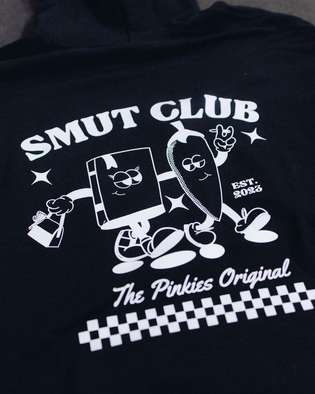 SMUT Club Hoodie - Black