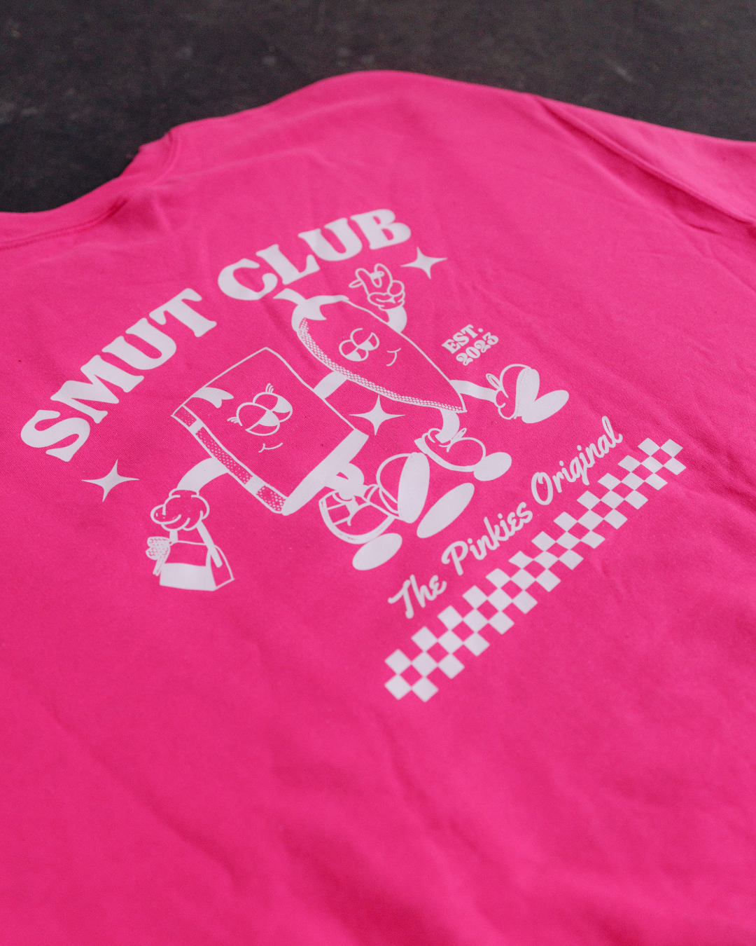 SMUT Club Crewneck - Pink