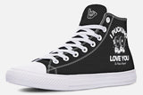 I Pucking Love You Shoes - Black