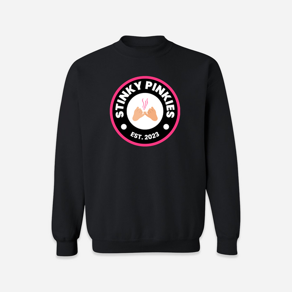 Stinky Pinkies Crewneck - Black