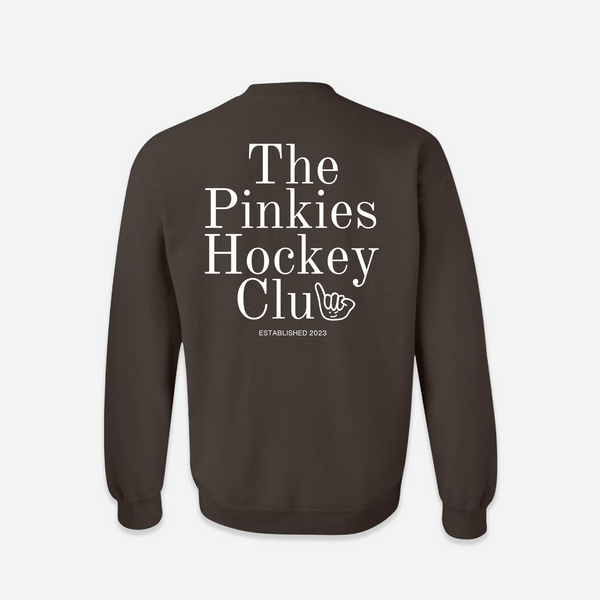 The Pinkies Hockey Club Crewneck - Brown