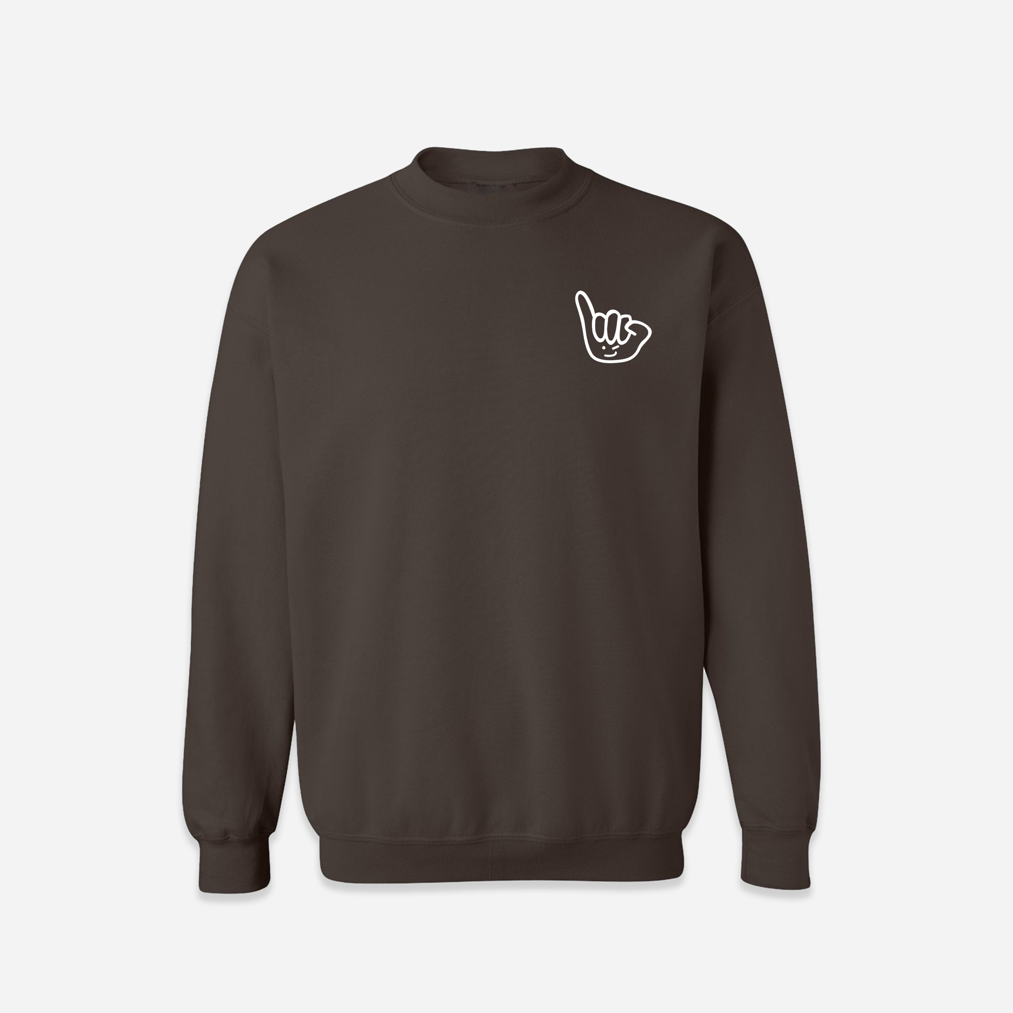 The Pinkies Hockey Club Crewneck - Brown