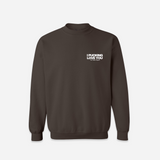 I Pucking Love You Crewneck - Brown