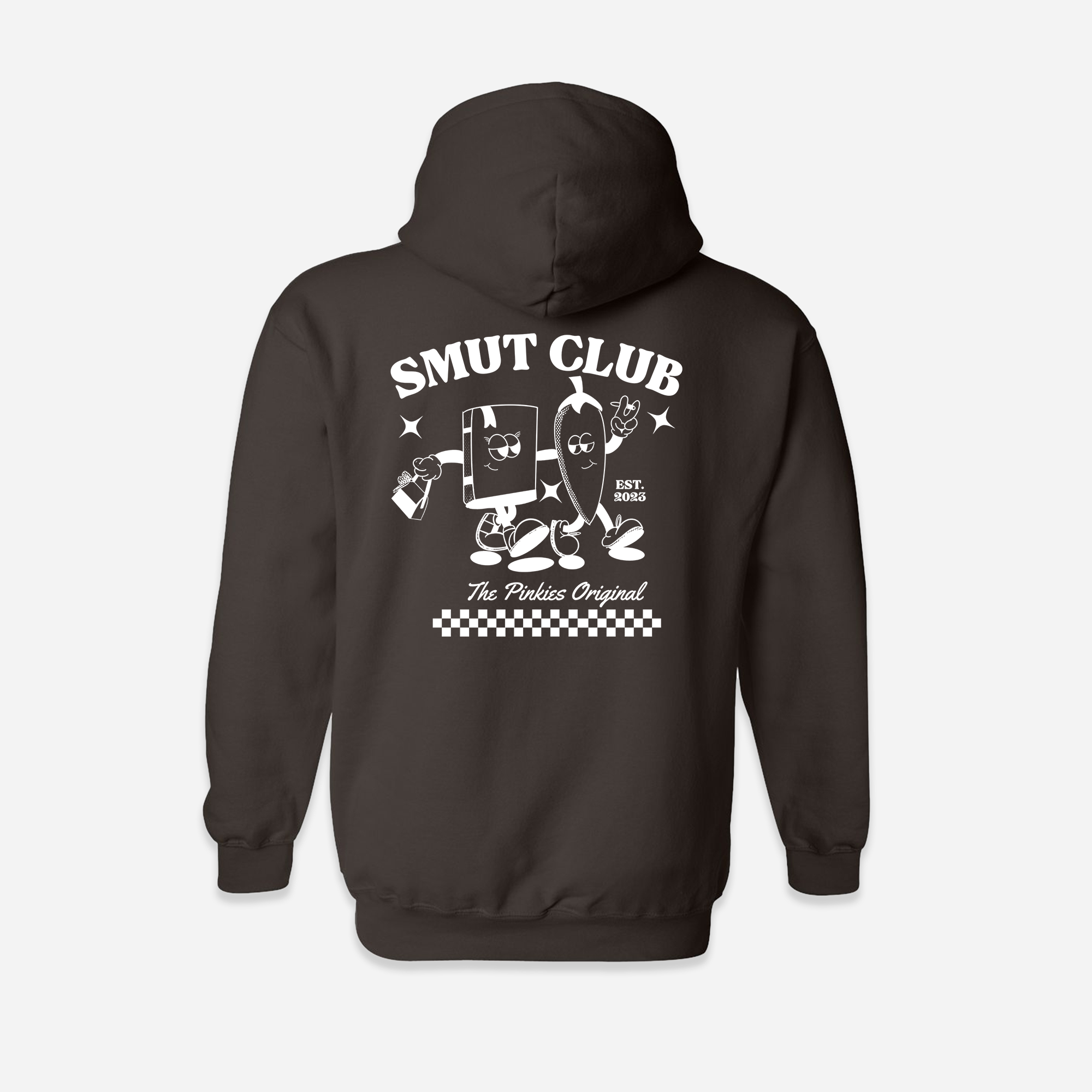 SMUT Club Hoodie - Brown