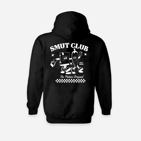 SMUT Club Hoodie - Black