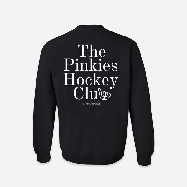 The Pinkies Hockey Club Crewneck - Black