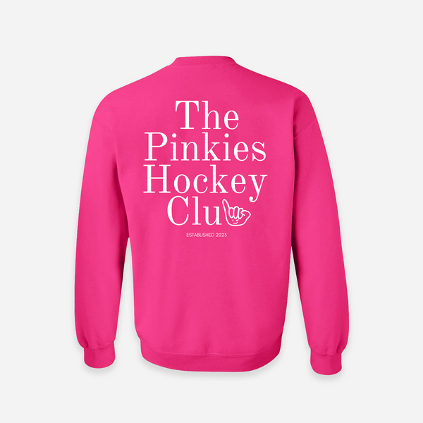 The Pinkies Hockey Club Crewneck - Pink