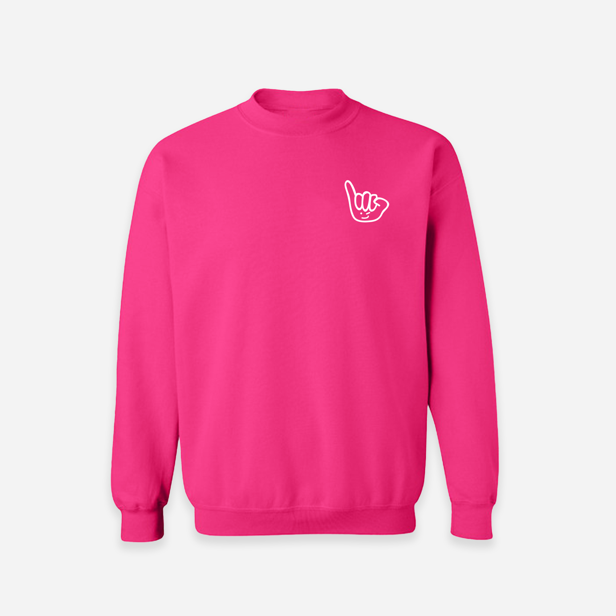 The Pinkies Hockey Club Crewneck - Pink