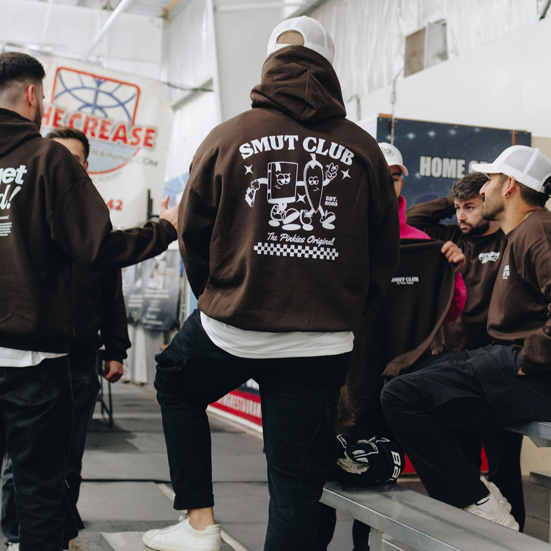 SMUT Club Hoodie - Brown